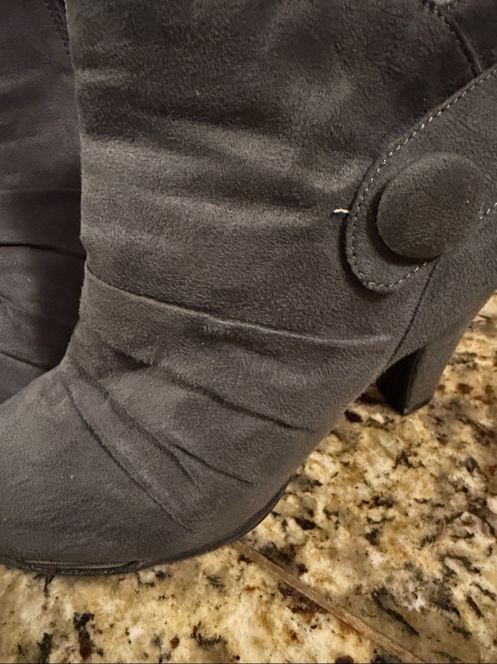 Rampage Gray Women's Ankle Booties